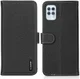 KHAZNEH Motorola Moto G100 Hoesje Wallet Book Case Zwart afbeelding 5