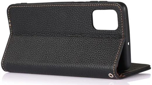 KHAZNEH Motorola Moto G100 Hoesje Wallet Book Case Zwart afbeelding 4