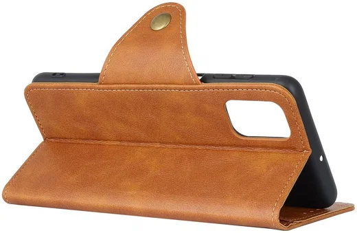 Motorola Moto G100 Hoesje Portemonnee Book Case Kunstleer Bruin afbeelding 10