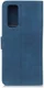 KHAZNEH Oppo Find X3 Neo Hoesje Retro Wallet Book Case Blauw afbeelding 3