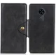 Nokia 6.3 / G10 / G20 Hoesje Portemonnee Kunstleer Book Case Zwart afbeelding 3