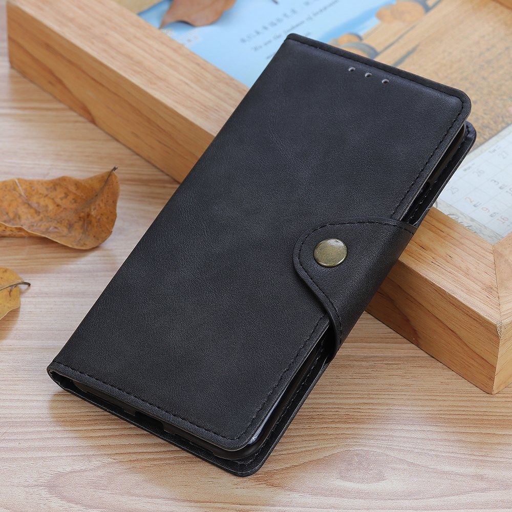 Nokia 6.3 / G10 / G20 Hoesje Portemonnee Kunstleer Book Case Zwart afbeelding 4