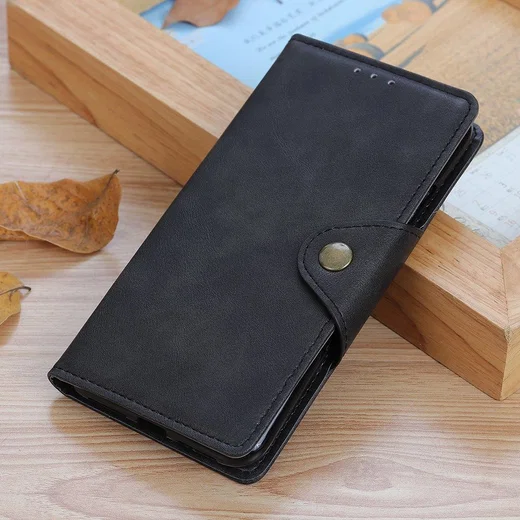 Nokia 6.3 / G10 / G20 Hoesje Portemonnee Kunstleer Book Case Zwart afbeelding 4