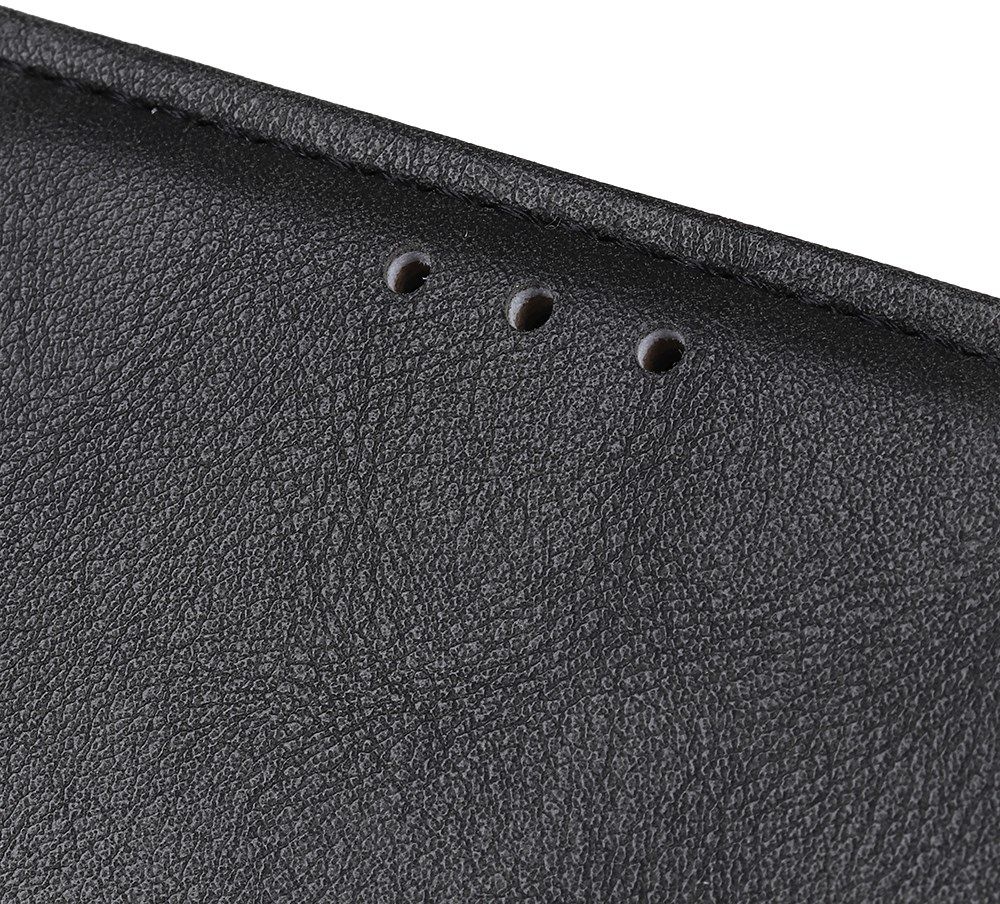 Nokia 6.3 / G10 / G20 Hoesje Portemonnee Kunstleer Book Case Zwart afbeelding 8