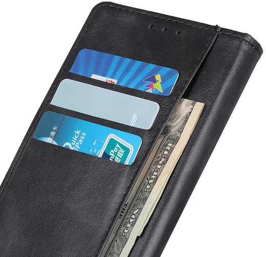 Nokia 6.3 / G10 / G20 Hoesje Portemonnee Kunstleer Book Case Zwart afbeelding 9
