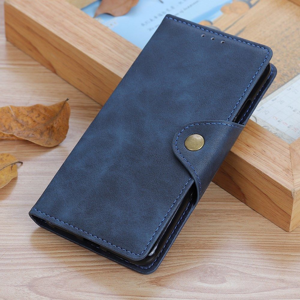 Nokia 6.3 / G10 / G20 Hoesje Portemonnee Kunstleer Book Case Blauw afbeelding 4