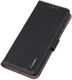 Nokia 6.3 / G10 / G20 Hoesje Portemonnee Book Case Echt Leer Zwart afbeelding 2