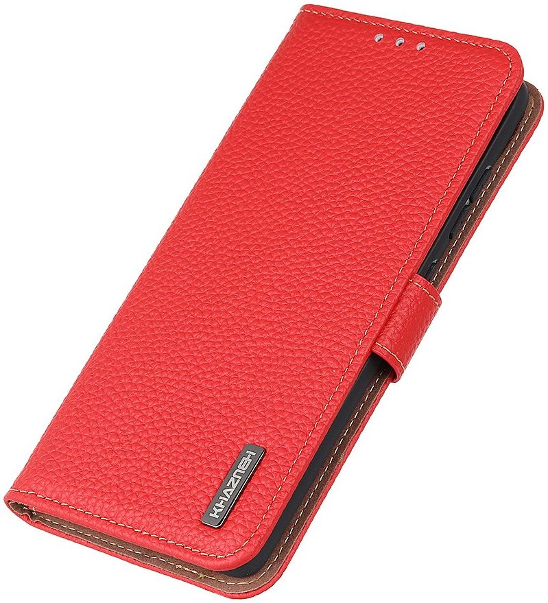 Nokia 6.3 / G10 / G20 Hoesje Portemonnee Book Case Echt Leer Rood afbeelding 2
