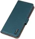 Nokia 6.3 / G10 / G20 Hoesje Portemonnee Book Case Echt Leer Groen afbeelding 2