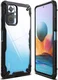 Ringke Fusion X Xiaomi Redmi Note 10 Pro Hoesje Transparant Zwart afbeelding 2