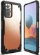 Ringke Fusion X Xiaomi Redmi Note 10 Pro Hoesje Transparant Zwart afbeelding 1