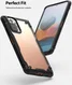 Ringke Fusion X Xiaomi Redmi Note 10 Pro Hoesje Transparant Zwart afbeelding 3