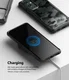 Ringke Fusion X OnePlus 9 Pro Hoesje Back Cover Transparant Zwart afbeelding 4
