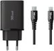 Trust iPhone Snellader 18W PD met USB-C naar Lightning Kabel 1M Zwart afbeelding 1