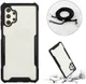 Samsung Galaxy A32 5G Hoesje met Koord Back Cover Keycord Zwart afbeelding 2