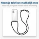 Samsung Galaxy A52 / A52S Hoesje met Koord Shockproof TPU Transparant afbeelding 3