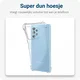 Samsung Galaxy A52 / A52S Hoesje met Koord Shockproof TPU Transparant afbeelding 5