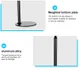 Bureauhouder voor 4.7 tot 12.9 inch Smartphone/iPad/Tablet Zwart afbeelding 8