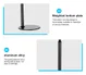 Bureauhouder voor 4.7 tot 12.9 inch Smartphone/iPad/Tablet Wit afbeelding 9