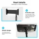 Bureauhouder voor 4.7 tot 12.9 inch Smartphone/iPad/Tablet Wit afbeelding 10