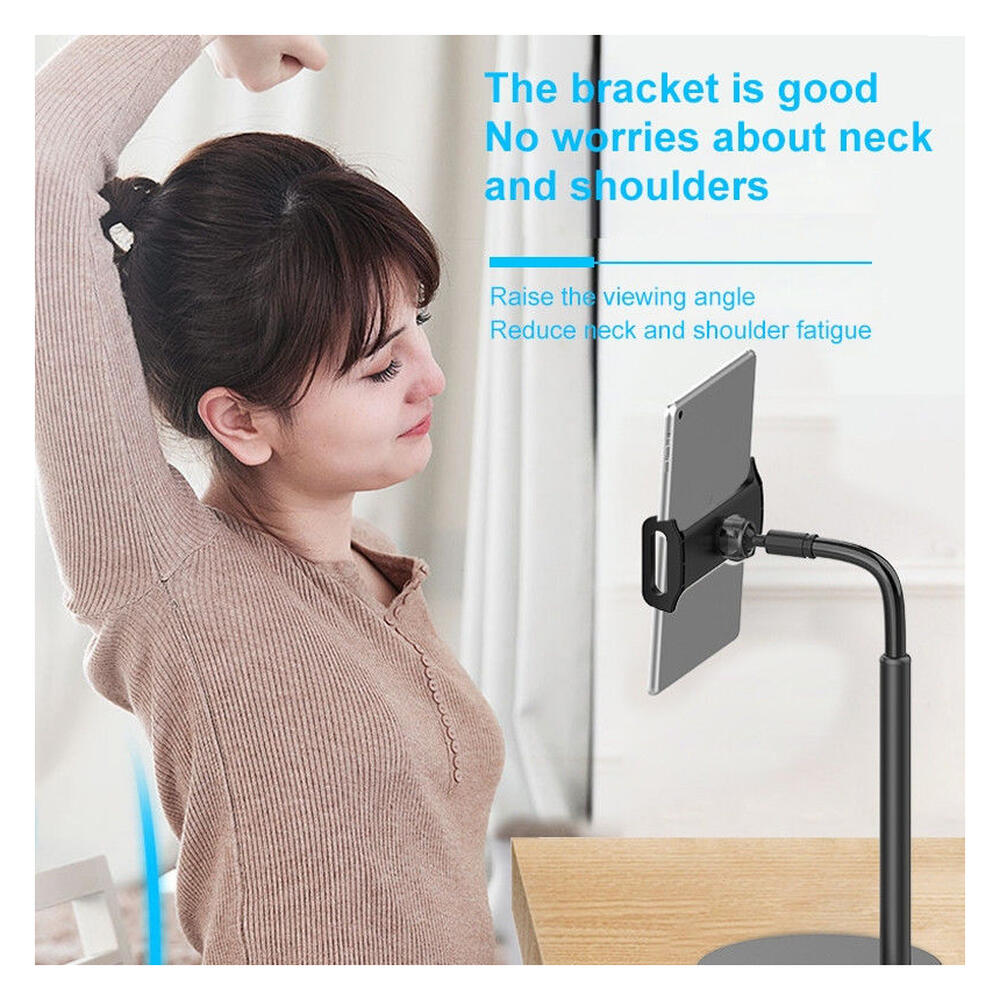 Bureauhouder voor 4.7 tot 12.9 inch Smartphone/iPad/Tablet Wit afbeelding 6
