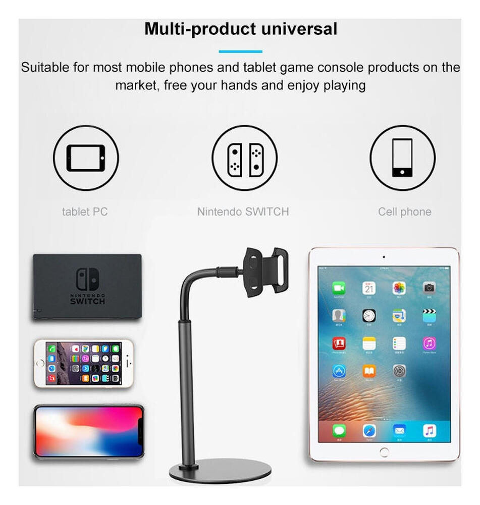 Bureauhouder voor 4.7 tot 12.9 inch Smartphone/iPad/Tablet Wit afbeelding 8