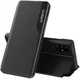 Samsung Galaxy A52 / A52S Hoesje Book Case met Side Display Zwart afbeelding 1
