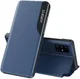 Samsung Galaxy A52 / A52S Hoesje Book Case met Side Display Blauw afbeelding 1