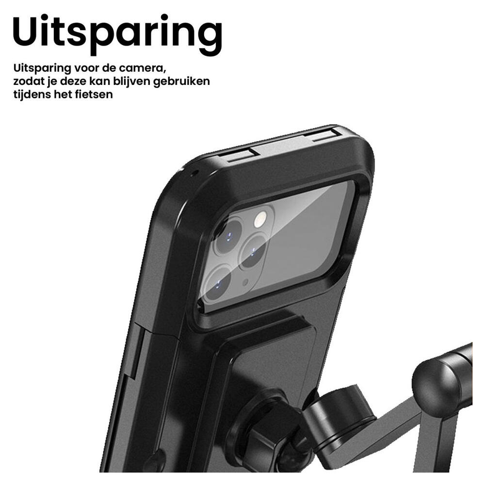ROCK Waterbestendige Fiets Telefoonhouder Smartphones 4.5 tot 6.7 inch afbeelding 8
