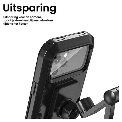 ROCK Waterbestendige Fiets Telefoonhouder Smartphones 4.5 tot 6.7 inch afbeelding 8
