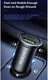ROCK Universele USB / USB-C PD 20W Fast Charge Autolader Zwart afbeelding 10