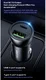 ROCK Universele USB / USB-C PD 20W Fast Charge Autolader Zwart afbeelding 4