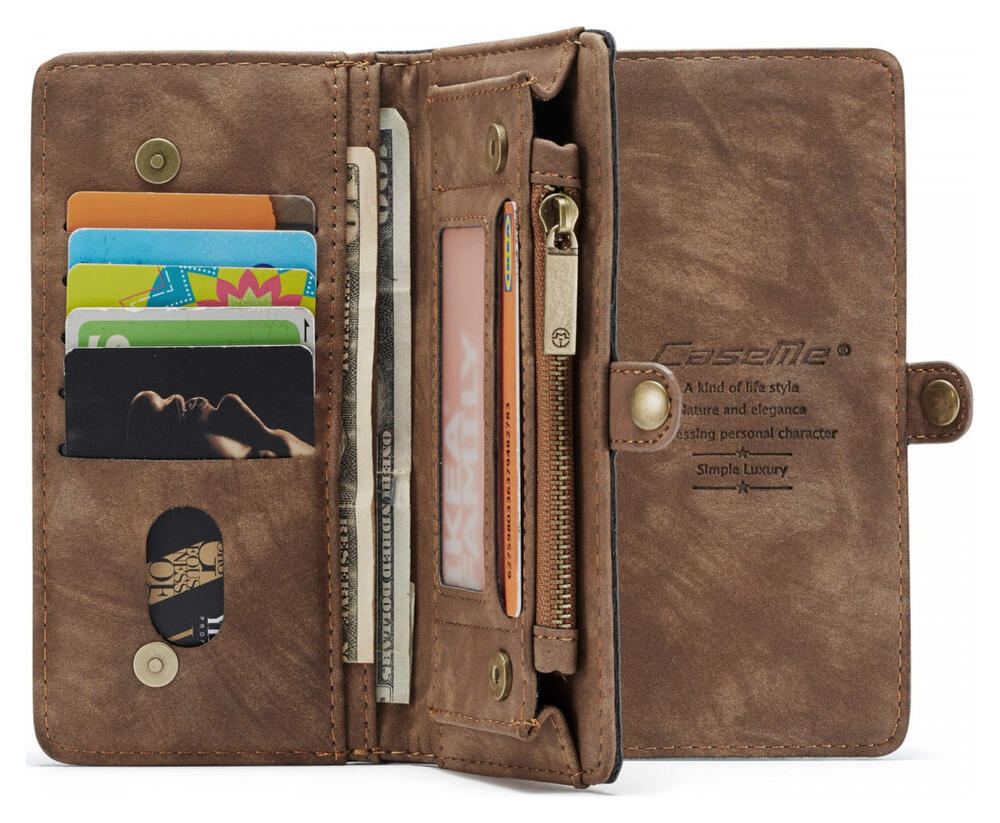 CaseMe 008 Samsung A52 / A52S Hoesje Book Case en Back Cover Bruin afbeelding 4