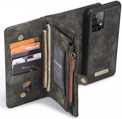 CaseMe 008 Samsung A52 / A52S Hoesje Book Case en Back Cover Zwart afbeelding