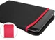 Neopreen Sleeve voor Laptop / iPad / Tablet hoes tot 15.6 Inch Zwart afbeelding 4