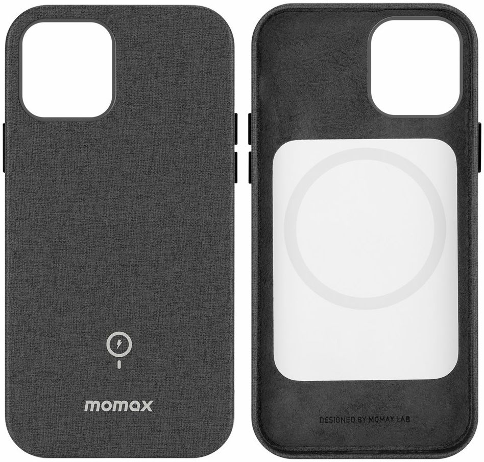 Momax Fusion Apple iPhone 12 / 12 Pro Hoesje voor Apple MagSafe Grijs afbeelding 11
