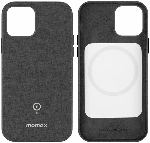 Momax Fusion Apple iPhone 12 / 12 Pro Hoesje voor Apple MagSafe Grijs afbeelding 11
