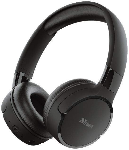 Trust Zena Bedraad/Bluetooth Draadloze On-Ear Koptelefoon Zwart afbeelding 13