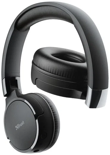 Trust Zena Bedraad/Bluetooth Draadloze On-Ear Koptelefoon Zwart afbeelding 10