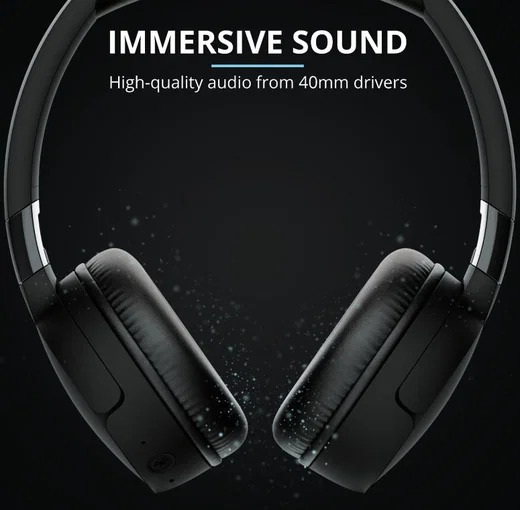 Trust Zena Bedraad/Bluetooth Draadloze On-Ear Koptelefoon Zwart afbeelding 6