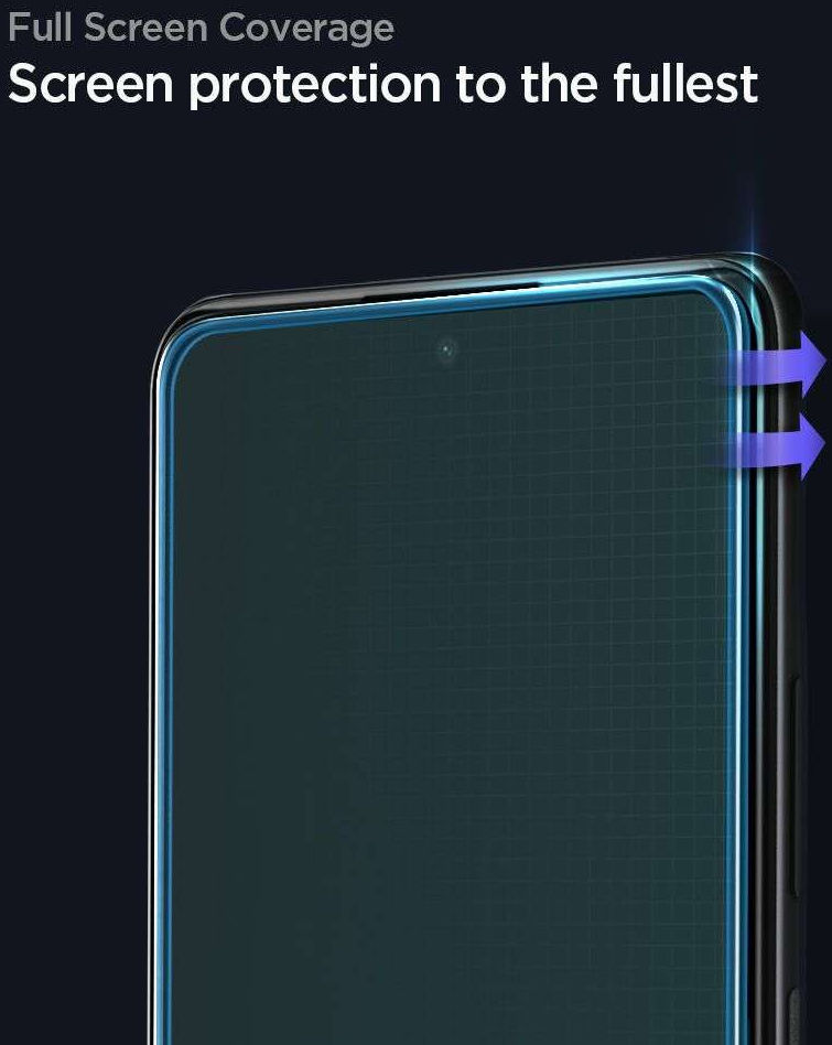 Spigen Glas.tR Xiaomi Redmi Note 10 Pro Screen Protector Full Cover afbeelding 3