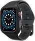 Spigen Liquid Air Pro Apple Watch 44MM Hoesje met Band Siliconen Zwart afbeelding 1