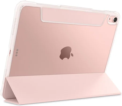 Spigen Ultra Hybrid Pro iPad Air 2020 / 2022 Hoes Transparant/Roze afbeelding 11