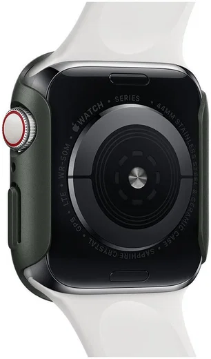 Spigen Thin Fit Apple Watch 44MM Hoesje Hard Plastic Bumper Groen afbeelding 12