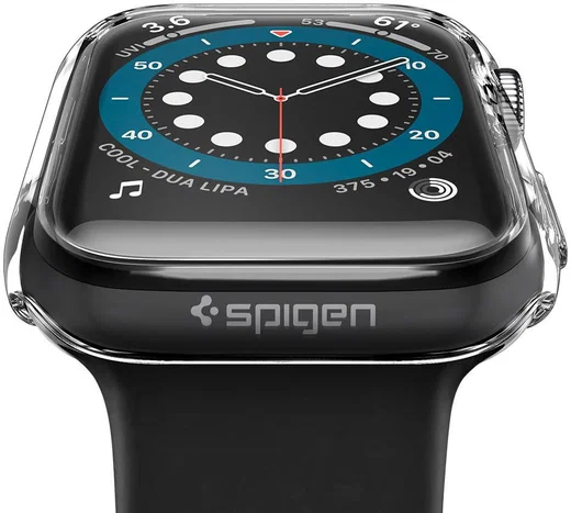 Spigen Thin Fit Apple Watch 44MM Hoesje Hard Plastic Bumper Clear afbeelding 12