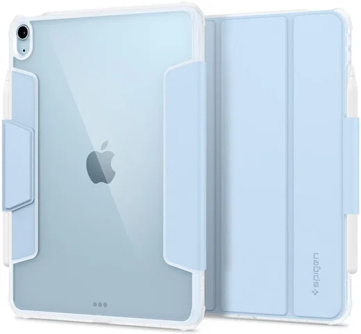 Spigen Ultra Hybrid Pro Apple iPad Air (2020) Hoes Transparant/Blauw afbeelding 2