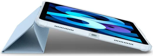Spigen Ultra Hybrid Pro Apple iPad Air (2020) Hoes Transparant/Blauw afbeelding 10