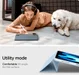 Spigen Ultra Hybrid Pro Apple iPad Air (2020) Hoes Transparant/Blauw afbeelding 8