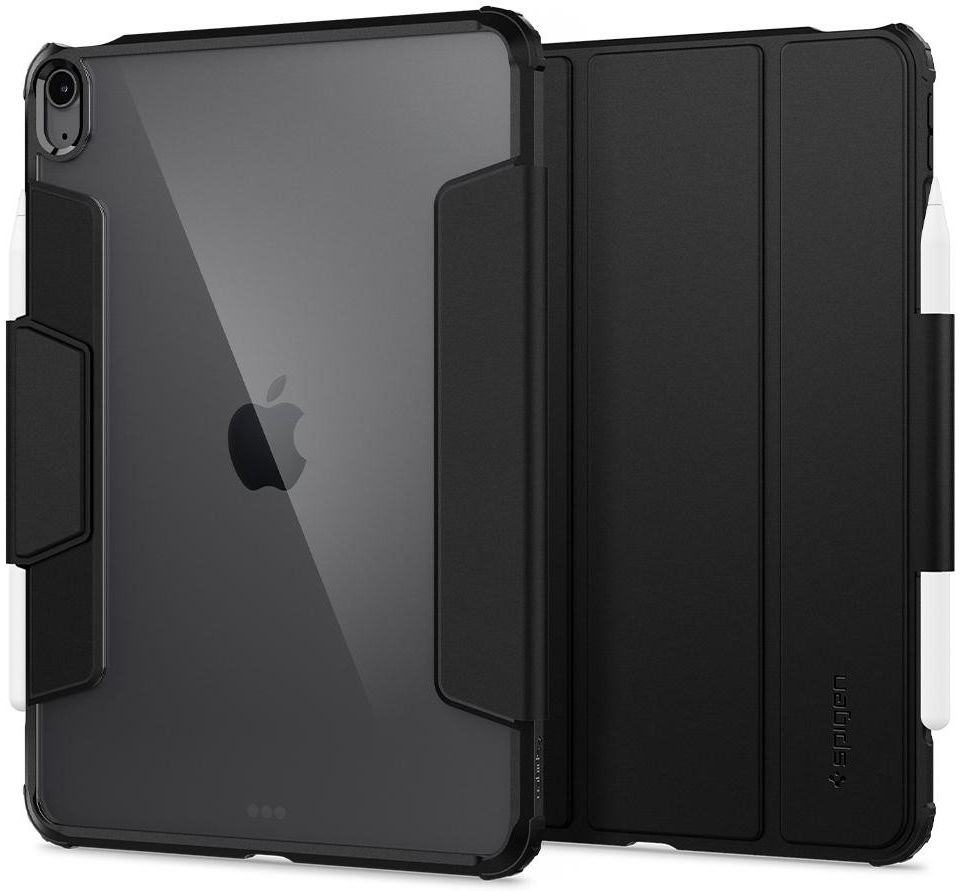 Spigen Ultra Hybrid Pro iPad Air 2020 / 2022 Hoes Transparant/Zwart afbeelding 2