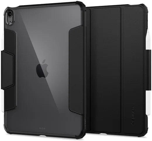 Spigen Ultra Hybrid Pro iPad Air 2020 / 2022 Hoes Transparant/Zwart afbeelding 2